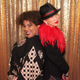 Danielle Belton and her good friend, a woman “raised by Wu-Tang,” Sophia Chang, in the photo booth at Harlem Haberdashery’s Fifth Annual Masquerade Ball on March 3, 2018